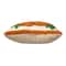 Glitzhome® 14" Fall Hooked Pumpkin Pillow